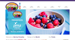 Desktop Screenshot of berriesparadise.com